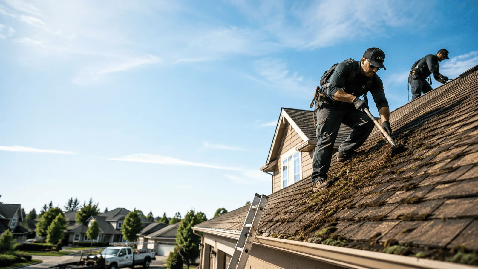 Roof Moss Removal in Spruce Pine, NC near me